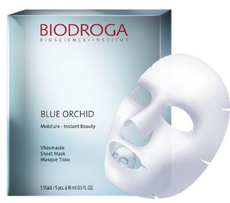 Biodroga Blue Orchid Instant Beauty Anti-Age Sheet Mask moisturizing face mask
