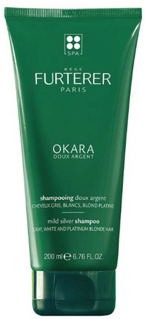 Rene Furterer Scrub Head Spa Mild Silver Shampoo fialový šampon pro blond vlasy