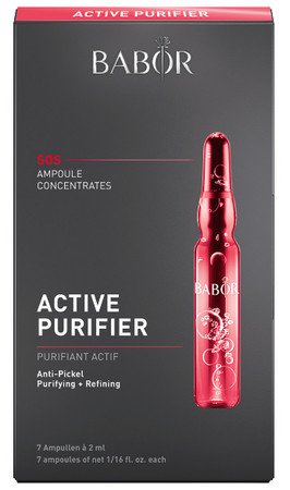 Babor Ampoule Concentrates Active Purifier fluid pre pleť s nečistotami a pupienky
