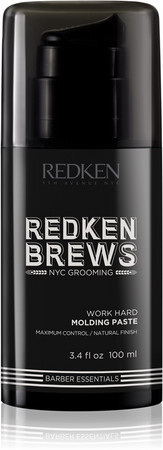 Redken Brews Work Hard Molding Paste - Styling Paste For Men