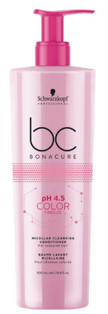 Schwarzkopf Professional Bonacure Color Freeze pH 4.5 Micellar Cleansing Conditioner čistiace kondicionér pre farbené vlasy
