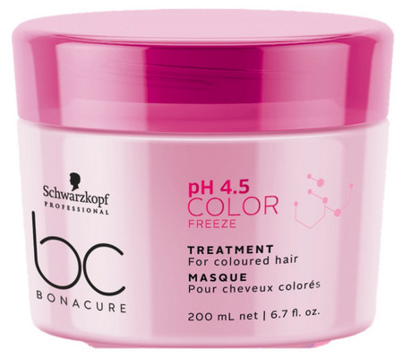 Schwarzkopf Professional Bonacure Color Freeze pH 4.5 Treatment maska na farbené vlasy