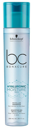 Schwarzkopf Professional Bonacure Moisture Kick Hyaluronic Micellar Shampoo hydratační šampon