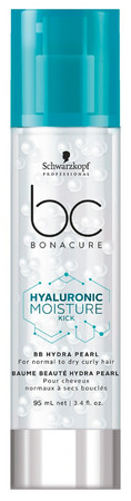 Schwarzkopf Professional Bonacure Moisture Kick Hyaluronic BB Hydra Pearl lightweight nourishment for dry hair