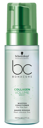 Schwarzkopf Professional Bonacure Volume Boost Collagen Whipped Conditioner ľahký penový kondicionér
