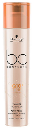 Schwarzkopf Professional Bonacure Time Restore Q10+ Micellar Shampoo shampoo for mature hair