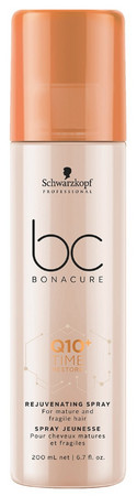 Schwarzkopf Professional Bonacure Time Restore Q10+ Rejuvenating Spray ľahký sprej pre objem a starostlivosť