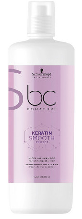 Schwarzkopf Professional Bonacure Keratin Micellar Shampoo uhladzujúci šampón pre neposlušné vlasy