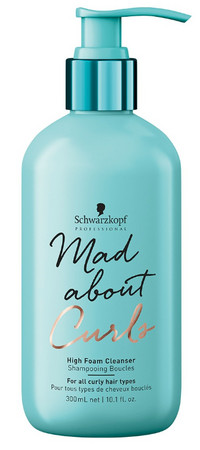 Schwarzkopf Professional Mad About Curls High Foam Cleanser gentle shampoo for curly hair