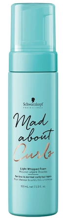 Schwarzkopf Professional Mad About Curls Light Whipped Foam lehká šlehačka pro definici vln