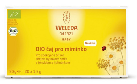 Weleda Organic Baby Tea Bio Bäuchlein-Tee
