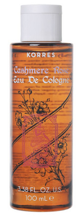Korres Eau de Cologne Cashmere Rose tělový sprej s vůní kašmíru a růže