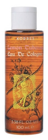 Korres Eau De Cologne Lemon Tuberose tělový sprej s vůní citronové slupky a lilie