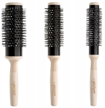 Elchim Wooden Thermal Brush thermal brush for blow-drying