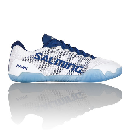 Salming Hawk Women Shoe White/Navy Blue Hallenschuhe