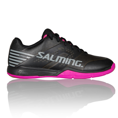 Salming Viper 5 Women Shoe Black/Pink Hallenschuhe