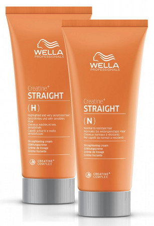 Wella Professionals Creatine+ Straight krém pre trvalé narovnanie vlasov
