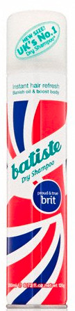 Batiste Brit Dry Shampoo suchý šampon s britskou vůní
