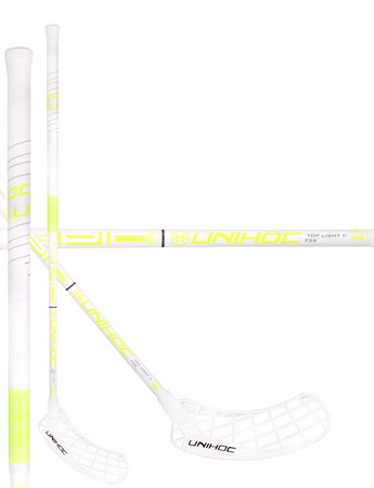 Unihoc EPIC Top Light II 26 white/yellow Florbalová hokejka