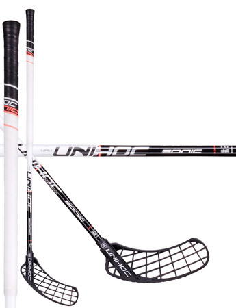 Unihoc SONIC Top Light II 26 black/white Florbalová hokejka