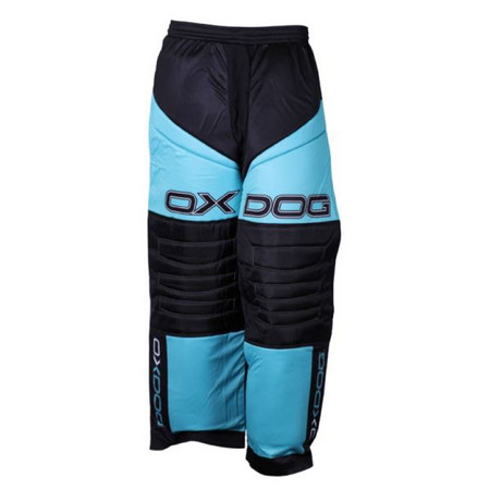 OxDog VAPOR GOALIE PANTS TIFF BLUE/BLACK Goalie Hosen