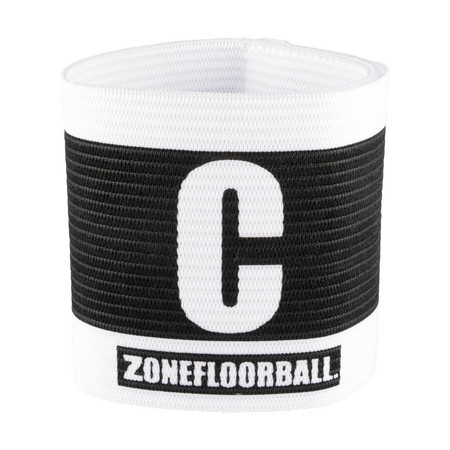 Zone floorball GENERAL captain black/white Kapitánská páska
