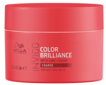 Wella Professionals Invigo Color Brilliance Vibrant Color Mask Thick Verbessert die struktur coloriertem Haar