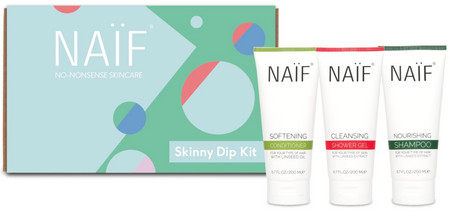 NAÏF Skinny Dip Kit Shampoo + Conditioner + Duschgel