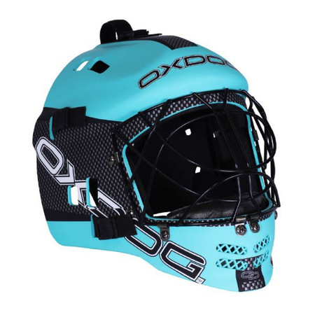 OxDog VAPOR HELMET JR Tiff Blue Goalie helmet