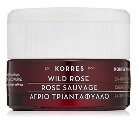 Korres Wild Rose Day Cream Oily / Combination Skin rozjasňující krém pro mastnou a smíšenou pleť