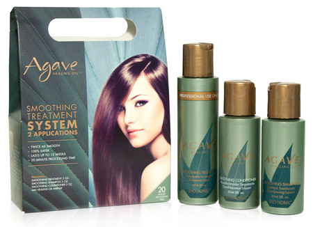 Bio Ionic Agave Healing Oil Smoothing Treatment System 2 Applications Set