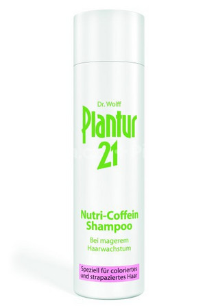 Plantur Nutri-Coffein Shampoo kofeínový šampón pre farbené a poškodené vlasy