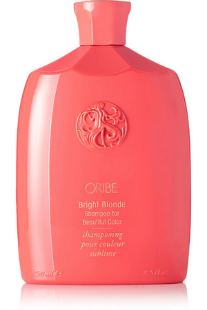 Oribe Bright Blonde Shampoo For Beautiful Color neutralizing purple shampoo