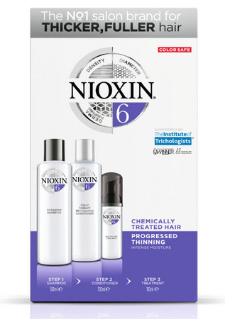 Nioxin Trial Kit System 6 XXL Set für chemisch behandeltes, sichtbar dünner werdendes Haar