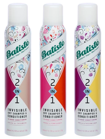 Batiste 2 in 1 Dry Shampoo & Conditioner 2v1 suchý šampon a kondicionér