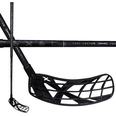 Exel VECTOR-X BLACK 2.9 ROUND SB Florbalová hokejka