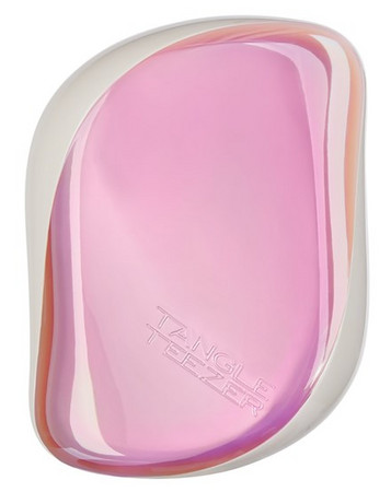 Tangle Teezer Compact Styler Holographic compact hair brush