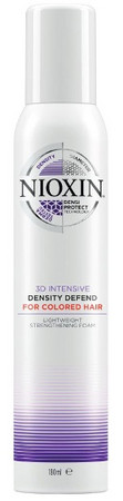 Nioxin 3D Intensive Density Defend strengthening foam for colored hair