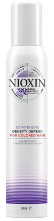 Nioxin 3D Intensive Density Defend strengthening foam for colored hair