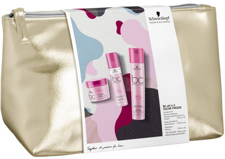 Schwarzkopf Professional Bonacure Color Freeze Trio Gift Set Geschenkset für gefärbtes Haar