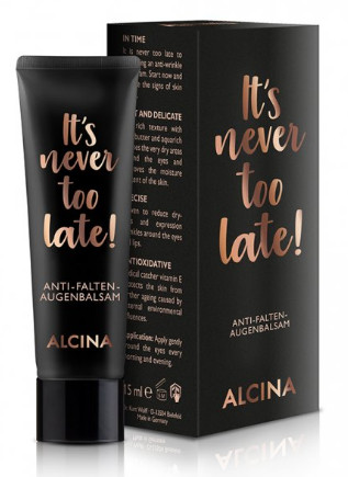 Alcina It's Never Too Late Anti-Wrinkle Eye Balm očný krém proti vráskam