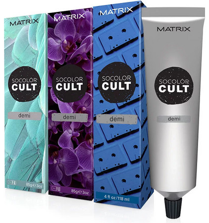 Matrix SoColor Cult Demi / Tone-On-Tone demi-permanentná farba na vlasy