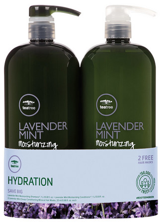 Paul Mitchell Tea Tree Lavender Mint Liter Duo Set sada pro hydrataci a zklidnění