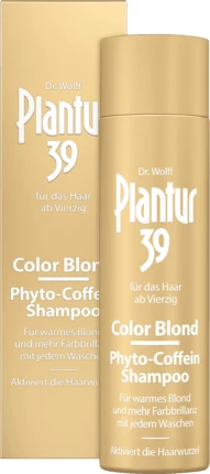 Plantur Color Blond Phyto Coffein Shampoo Shampoo für dünnes blondes Haar
