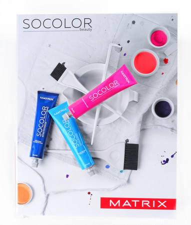 Matrix SoColor Beauty Color Chart vzorkovník farieb a náplne