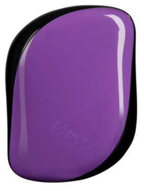 Tangle Teezer Compact Styler Black Violet compact hair brush