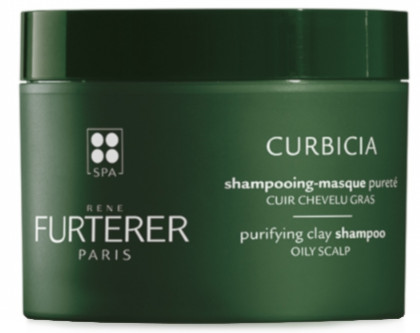 Rene Furterer Curbicia Purifying Clay Shampoo čisticí šampon a maska pro mastné vlasy