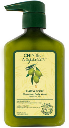 CHI Olive Organics Hair & Body Shampoo vlasový a telový šampón