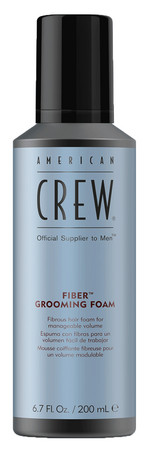 American Crew Fiber Grooming Foam Schaum für perfektes Haarvolumen