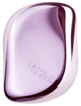 Tangle Teezer Compact Styler Lilac Chrome compact hair brush